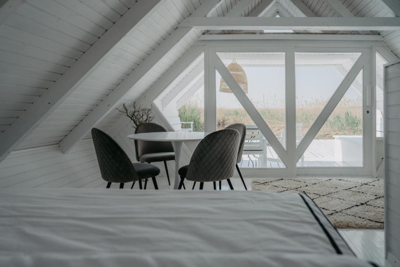 Seehuette Neusiedlersee - Strandhaus, Elektroboot Inklusive Rust Exteriér fotografie