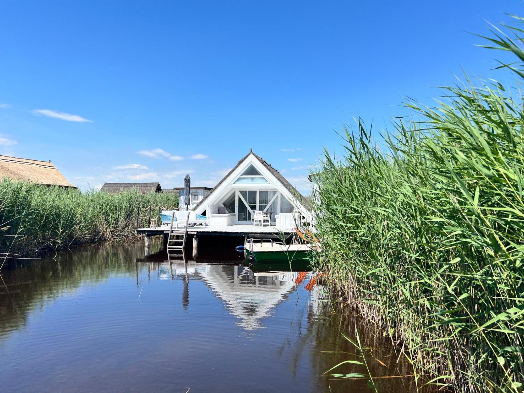 Seehuette Neusiedlersee - Strandhaus, Elektroboot Inklusive Rust Exteriér fotografie