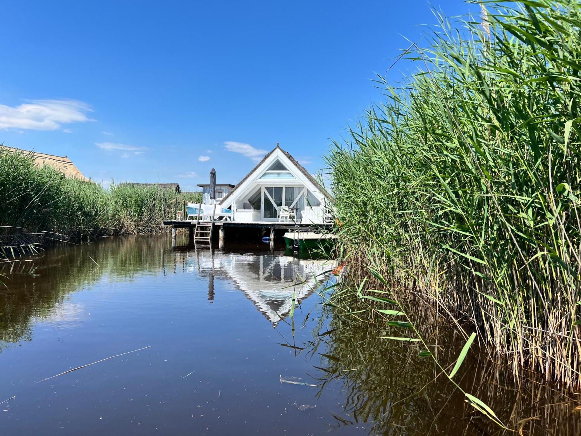 Seehuette Neusiedlersee - Strandhaus, Elektroboot Inklusive Rust Exteriér fotografie