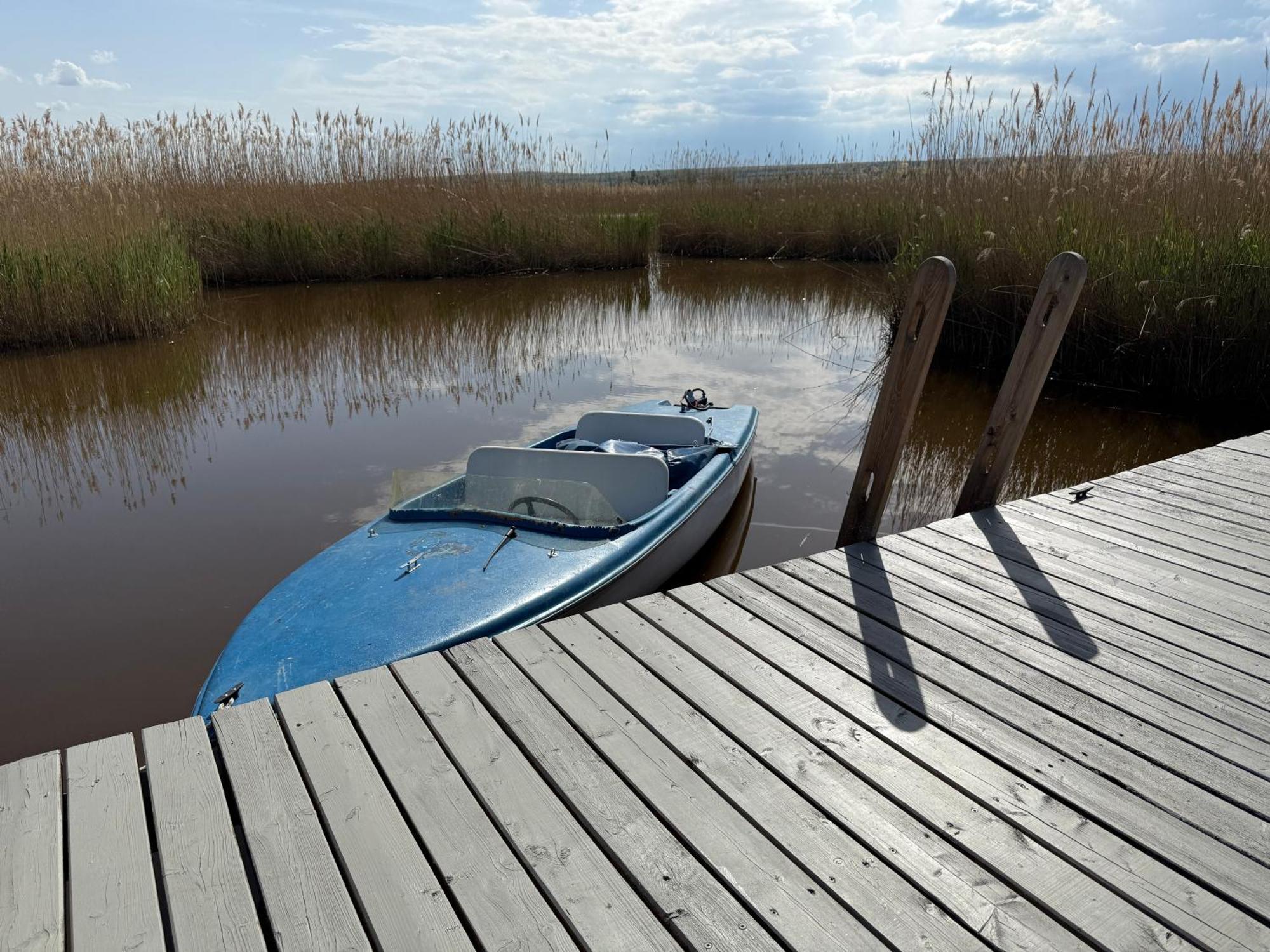 Seehuette Neusiedlersee - Strandhaus, Elektroboot Inklusive Rust Exteriér fotografie