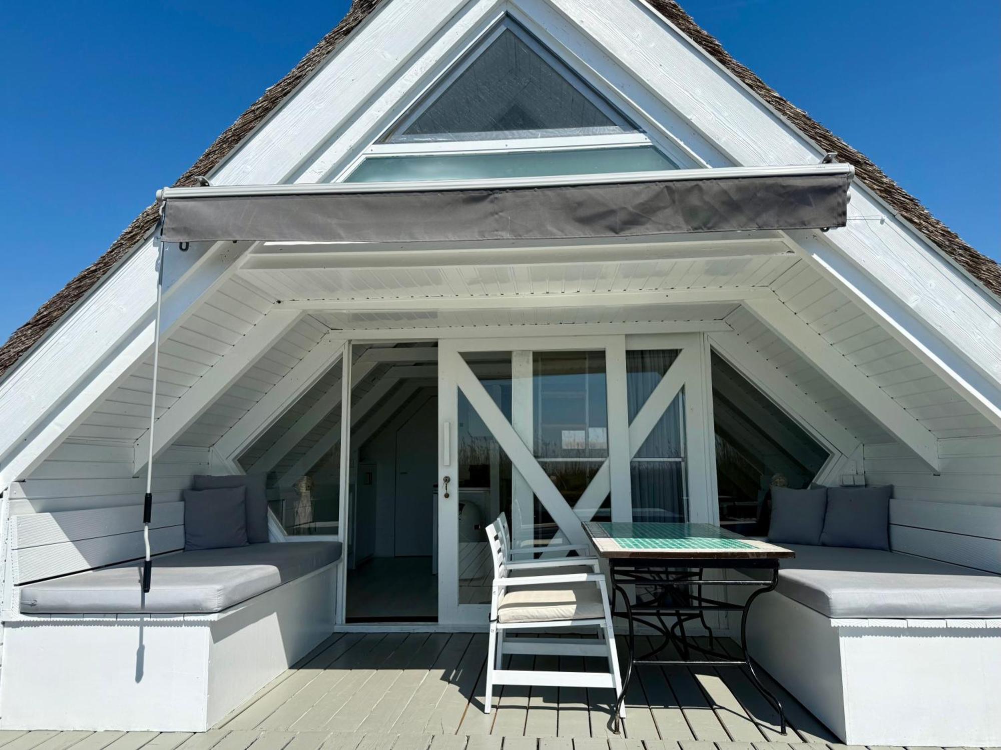 Seehuette Neusiedlersee - Strandhaus, Elektroboot Inklusive Rust Exteriér fotografie